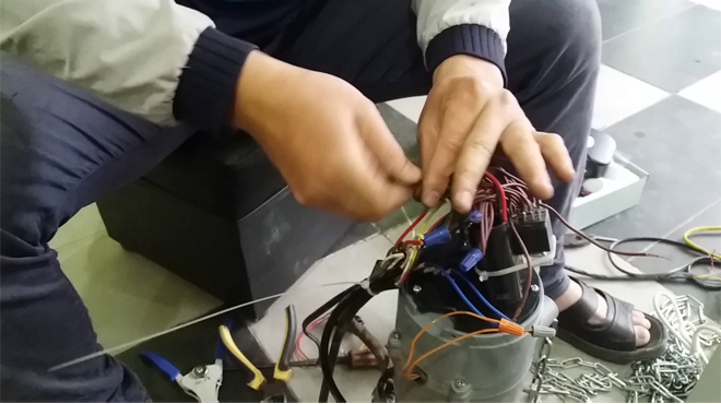 Bảo dưỡng motor cửa cuốn