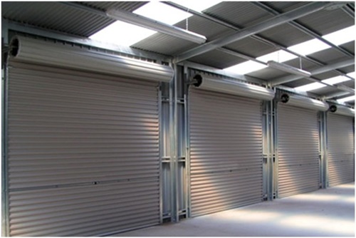 Hình ảnh minh họa: Cửa cuốn cơ